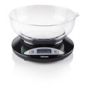Tristar Kitchen scale KW-2430 Maximum weight (capacity) 2 kg, Graduation 1 g, Display type LCD, Blac