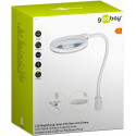 Goobay luup LED valgustuse & klambriga 6W, valge