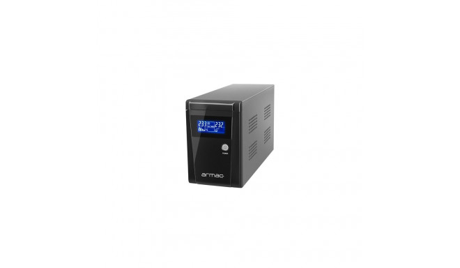 UPS ARMAC OFFICE O/1000E/LCD LINE-INTERACTIVE 1000VA 3X FRENCH OUTLETS USB-B LCD METAL CASE
