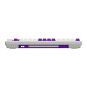 Mänguriklaviatuur Lorgar KBP7075W Wireless, valge