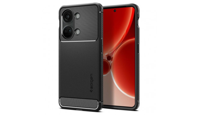 Mobiili tagakaas Spigen Oneplus Nord 3 5G Rugger Armor, must