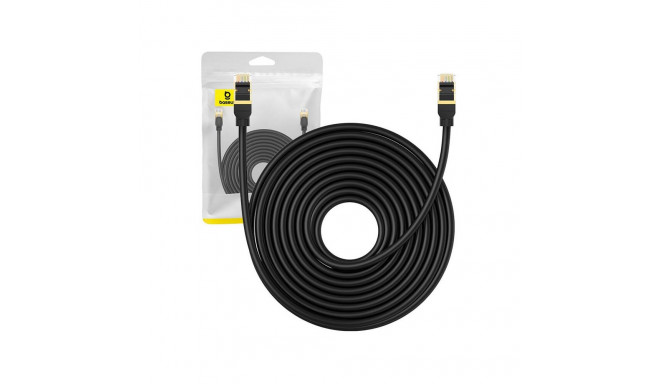 võrgu kaabel cat.8 Baseus Ethernet RJ45, 40Gbps, 10m (must)