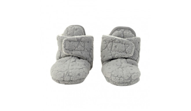 Lodger Slipper Folklore Fleece Slippers Drizzle 3-6m SL 629_3-6