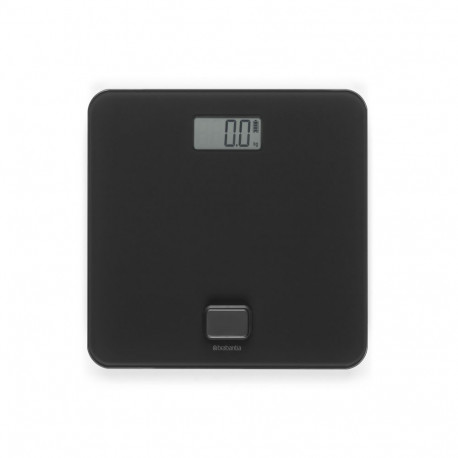 New! BRABANTIA ReNew bathroom scales with self-charging Dark Grey 8710755281341