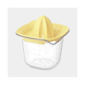 BRABANTIA citrus press with container 0 5 L vanilla yellow 122040