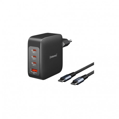 Intenso Power Adapter W140 SET 2x USB-C 1x USB-A koos kaabliga
