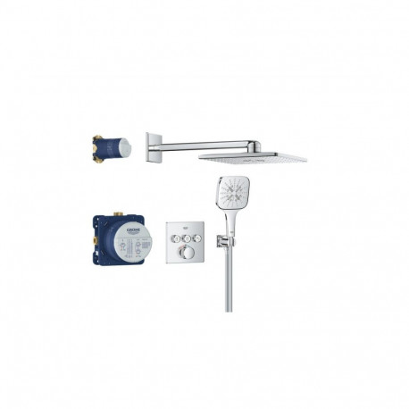 Grohtherm SmartControl 310 concealed thermostatic shower system 34864000