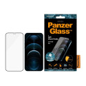 PanzerGlass E2E Super+ iPhone 12 Pro MaxCase Friendly AntiBacterial Microfracture black/black 2712