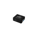 AV Adapter Gembird HDMI - D-Sub (VGA) + Jack 3.5mm black (DSC-HDMI-VGA-001)