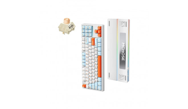 MCHOSE MC-K87 jäine creamsicle klaviatuur (MC-K87-5)