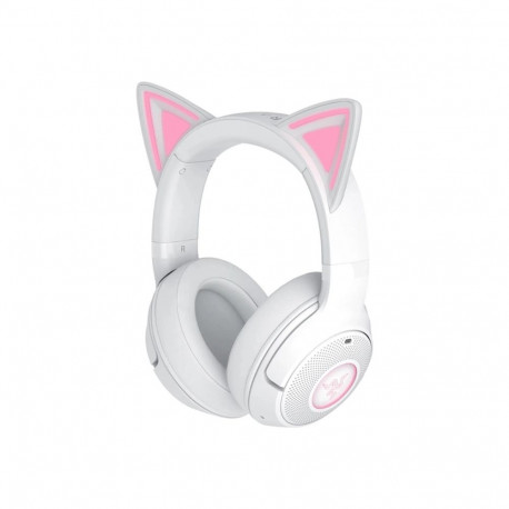Razer Kraken Kitty V2 BT bluetooth ülepea mikrofon mürasummutav juhtmevaba valge kõrvaklapid