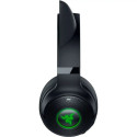 Razer Kraken Kitty V2 BT bluetooth ülepea mikrofon mürasummutav juhtmevaba must kõrvaklapid