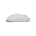 Genesis Zircon 660 PRO juhtmevaba/juhtmega mängurihiir 2.4 GHz, Bluetooth, USB valge