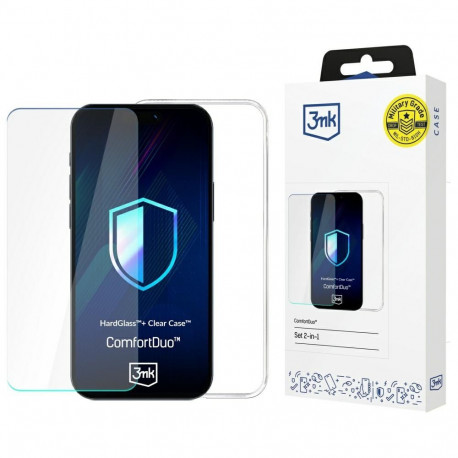 3MK ComfortDuo Clear Kit for Motorola Moto G34 5G