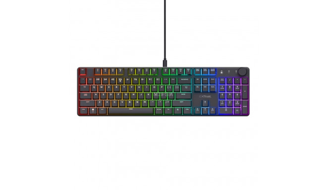 Trust GXT 866 TORIX keyboard Gaming USB QWERTY US International Black