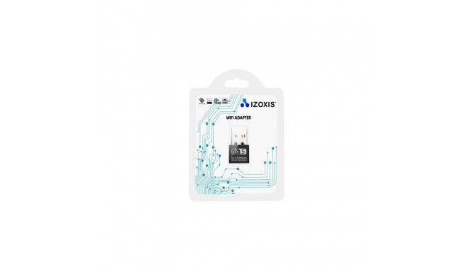 Izoxis juhtmevaba Wi-Fi adapter 1200Mbps (2.4GHz | 5GHz | USB 3.0, IEEE 802.11b|g|n|a|ac)