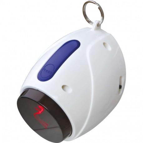 Cat toy : Trixie Moving Light Laser pointer, 11 cm, white|blue