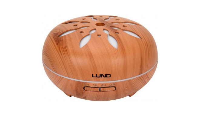 LUND AIR HUMIDIFIER 500ml / WOOD WITH REMOTE CONTROL / SCENT DIFFUSER