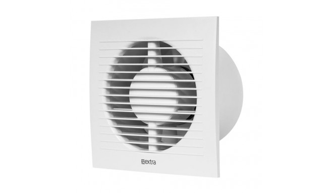 Household fan E-EXTRA EE125HT, DN125, with timer and humidity sensor