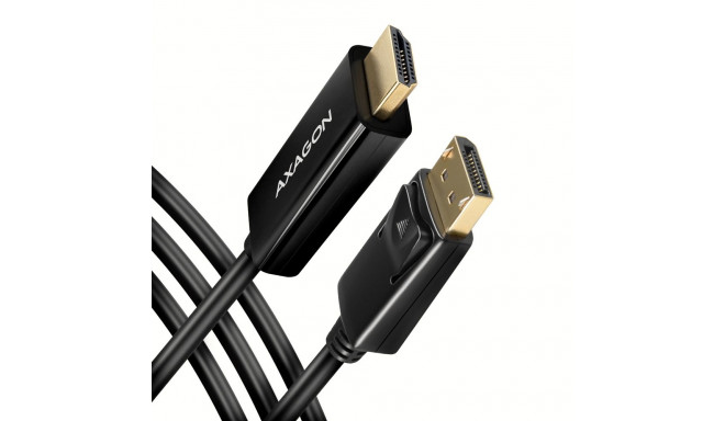 AXAGON aktiivne kaabel DisplayPort–HDMI 1.8 m