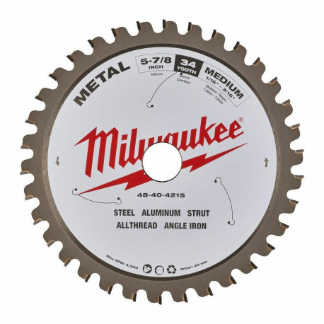 MILWAUKEE Metallsaetera 150x20x34z