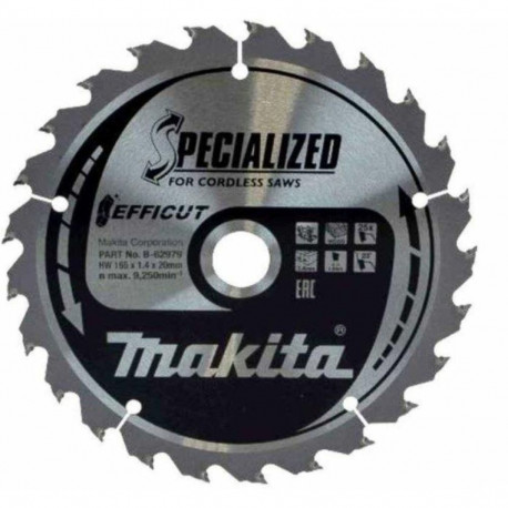 MAKITA ketassaag 165x20x24z / 5 tk