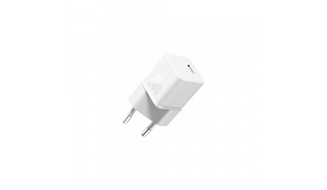 Baseus laadija Mini seinalaadija GaN5 20W (valge)