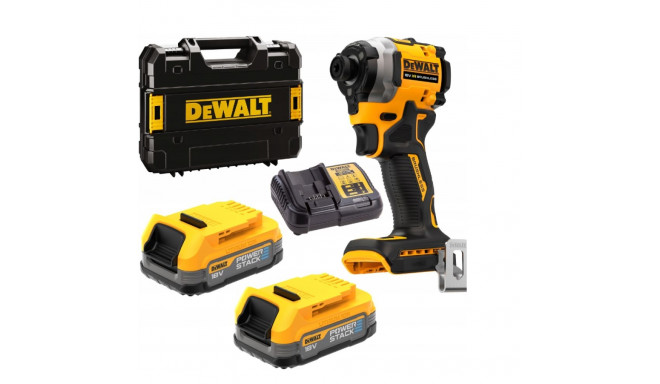 DEWALT.IMPACT DRIVER.18V DCF860E2T 208Nm 2x1.7Ah POWERSTACK TSTAK