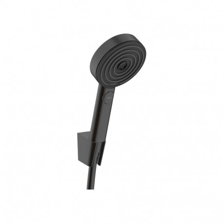 Shower set HANSGROHE PULSIFY 105 3JET RELAXATION, black, hand shower, holder, shower hose