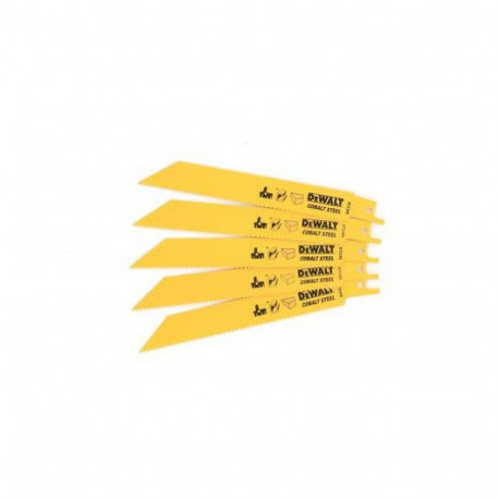 DEWALT SABER EDGE. 152x2.5mm S922VF UNIVERSAL /5 pcs