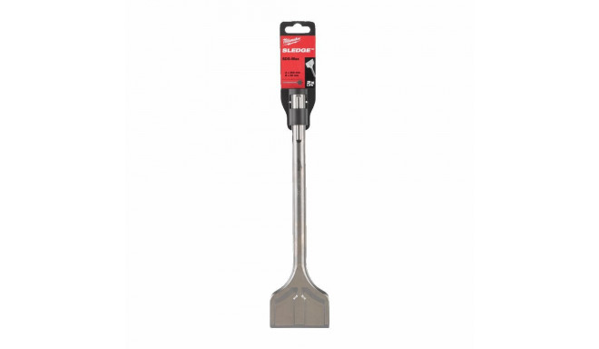 MILWAUKEE SDS-MAX CHISEL 80mm x 300mm WIDE SELF-SHARPENING