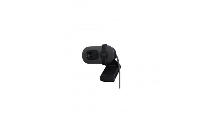 Logitech Brio 100 Full HD Webcam, 2 MP, FHD 1080p, 58°, USB, Graphite