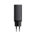 CHARGER GAN2 LITE 64W USB A+C must laadija