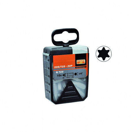 Bits TORX T15 25mm 30pcs