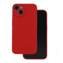 Simple Color Mag case for iPhone 16e red