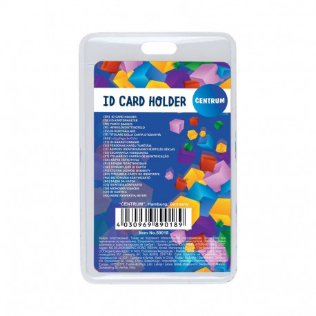 Name tag holder CENTRUM 60x103 mm vertical