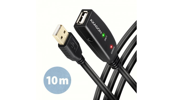 CABLE USB2.0 A-M/A-F ACTIVE/10M ADR-210 AXAGON