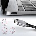 I/O HUB USB-C 6IN1/0.2M HMC-6GL AXAGON