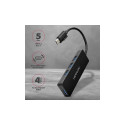 I/O HUB USB-C 4PORT SLIM/0.14M HUE-G1C AXAGON