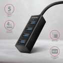 I/O HUB USB3.2 4PORT MINI/1.2M HUE-M1AL AXAGON