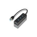 I/O HUB USB3.0 4PORT CHARGING/0.3M HUE-S2B AXAGON I/O HUB USB3.0 4PORT CHARGING/0.3M HUE-S2B AXAGON
