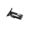 SSD ACC ADAPTER NVME/SATA/M.2/PCIE SP&LP PCEM2-DC AXAGON