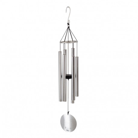Wind bell NATURE'S MELODY H80cm, silver
