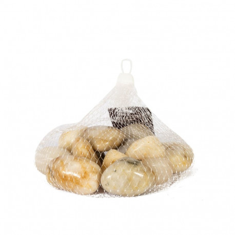 Dekoratiivkivid DECOR STONE, valged suured kivid, kaal: 500g