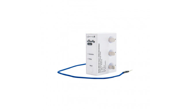 Shelly 3EM-63T Gen3 1/3-channel WiFi energy meter (flat terminal)