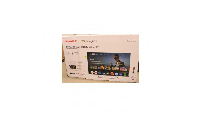 Sharp | 75GP7265E | 75 | Smart TV | Google TV | UHD | DAMAGED PACKAGING