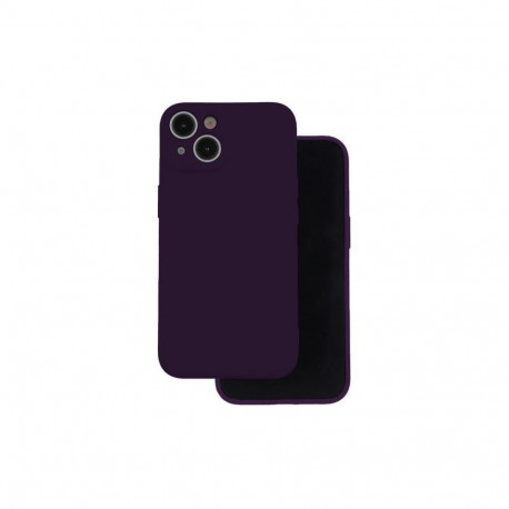 iLike Apple iPhone 12 / 12 Pro Silicon case Plum