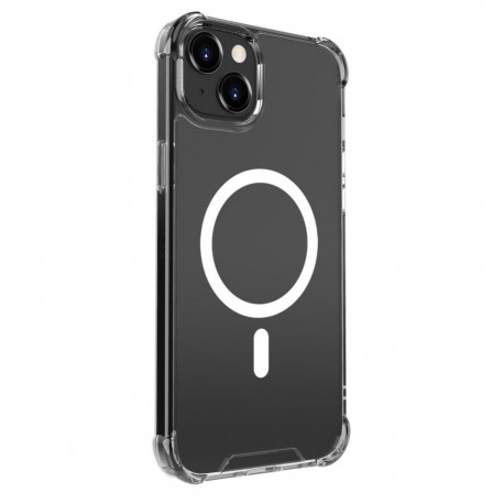 Evelatus Apple iPhone 15 Plus Shockproof case with Magsafe Transparent