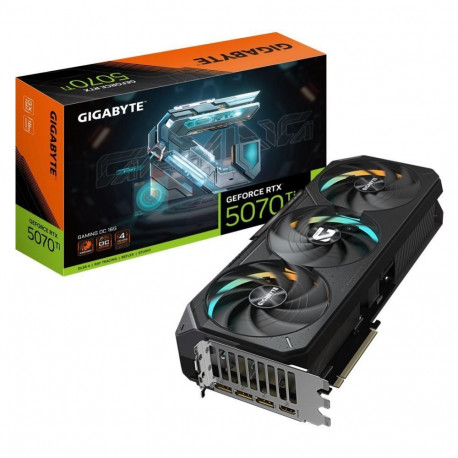 Gigabyte Graphics Card||NVIDIA GeForce RTX 5070 Ti|16 GB|GDDR7|256 bit|PCIE 5.0 16x|1xHDMI|3xDisplay
