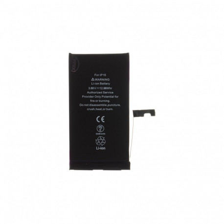 - Battery for iPhone 15 3349mAh Li-Ion (Bulk)